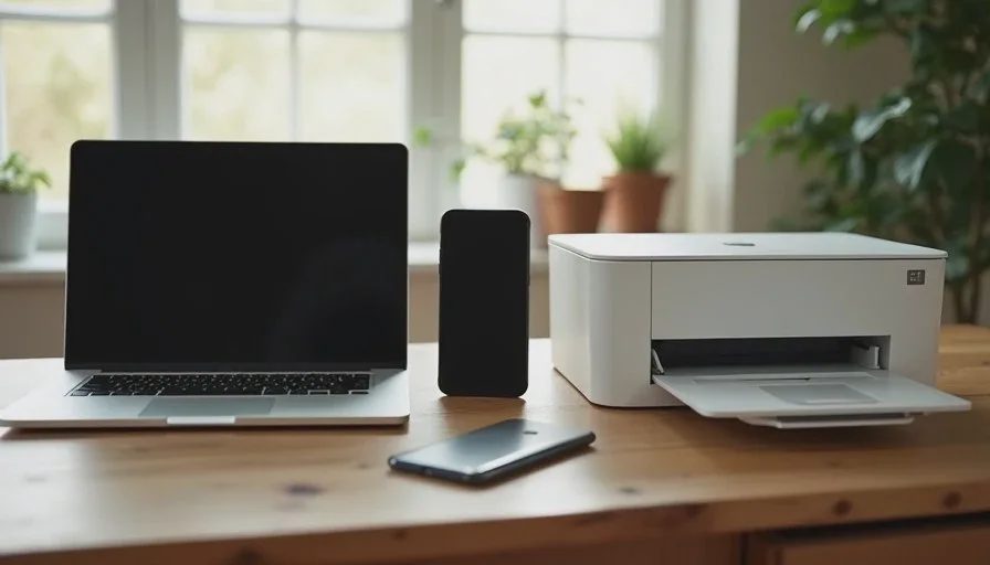 A Realistic Mixed-Device Home: iPhone, Android, Windows, Chromebook, and One Printer