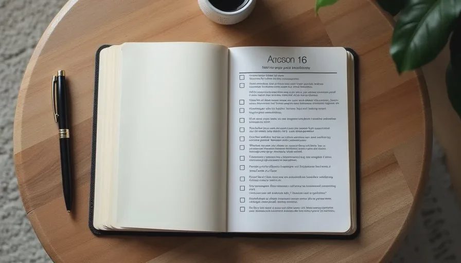 Offline recovery notes that support digital organization for families Simple notebook and printed recovery sheet on a wooden table used for family password and account organization